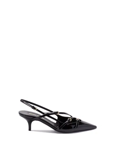 Miu Miu Women Patent Leather Slingback Pumps