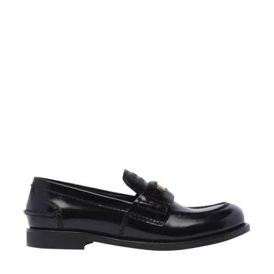 MIU MIU MIU MIU WOMEN PENNY LOAFERS