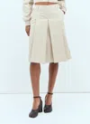 Miu Miu Women Pleated Midi Skirt