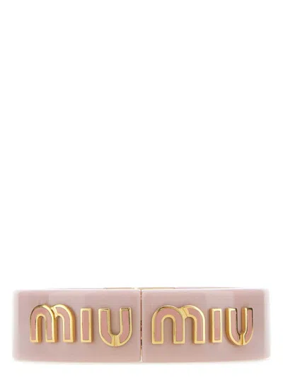 Miu Miu Women's Plexiglass Bracelet