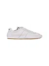 Miu Miu Plume Low-top Leather Sneakers In White