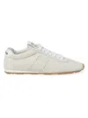 Miu Miu Women's Plume Suede Sneakers In White