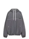 Miu Miu Recycled Polyester Hooded Jacket