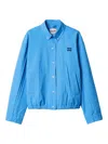 Miu Miu Bomber Jacket In Blue
