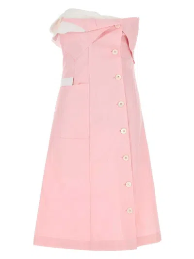 MIU MIU WOMEN'S POPLIN DRESS