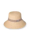 Miu Miu Women's Raffia Hat In Brown