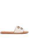 Miu Miu Women Sandalo In Multicolor