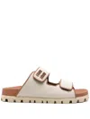 Miu Miu Women Canvas Sandals In Multicolor
