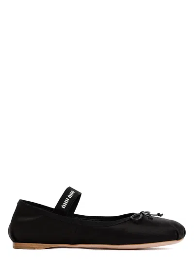 Miu Miu Women's Satin Ballerinas