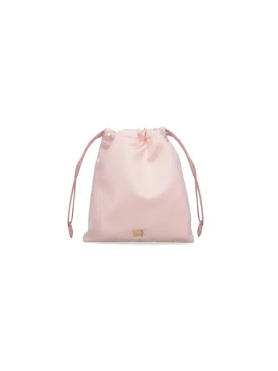 Miu Miu Women Satin Logo Pouch