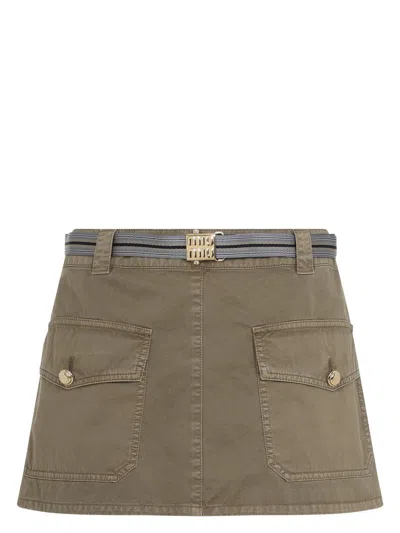 Miu Miu Women's Skirts In Green