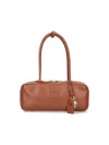 Miu Miu Brown Beau Small Shoulder Bag In Brown