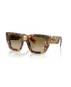 Miu Miu Women's Square Sunglasses, Mu B05s In Brown
