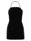Miu Miu Women's Stretch Velvet Mini Dress