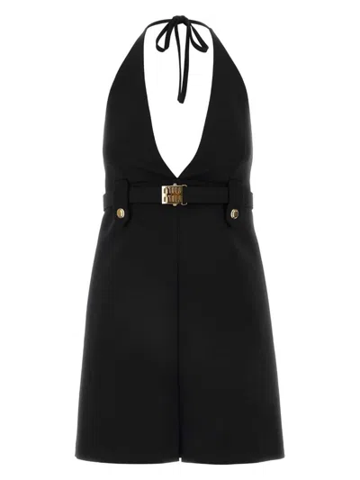 MIU MIU WOMEN'S STRETCH WOOL DRESS