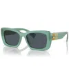 Miu Miu Woman Sunglass Mu 07ys In Opal Anise