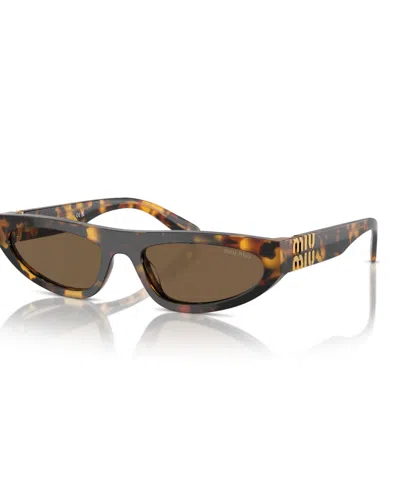 MIU MIU WOMEN'S SUNGLASSES, MU 07ZS