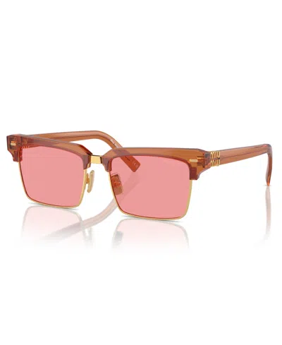 MIU MIU WOMEN'S SUNGLASSES, MU 10ZS