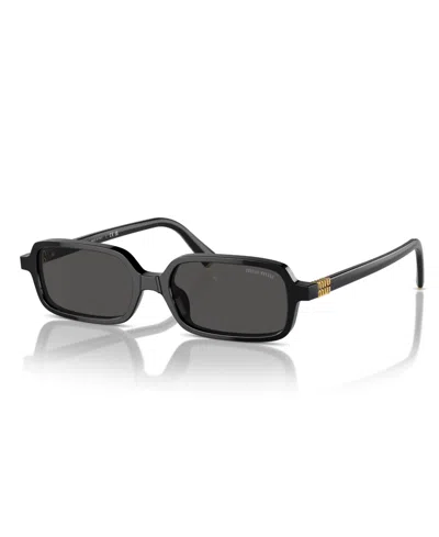 Miu Miu Women's Sunglasses, Mu 11zs In Black,gray