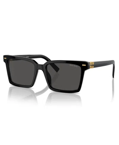 Miu Miu Women's Sunglasses, Mu 13zs In Black