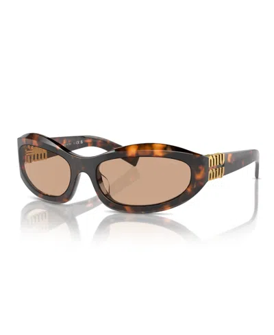 MIU MIU WOMEN'S SUNGLASSES MU 14ZS
