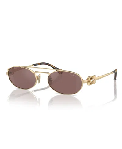 MIU MIU WOMEN'S SUNGLASSES, MU 54ZS