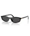 Miu Miu Women's Sunglasses Mu A06s In Black