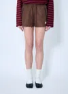 Miu Miu Technical Fabric Shorts