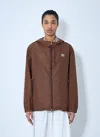 Miu Miu Women Technical Fabric Hooded Jacket In Brown