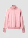Miu Miu Technical Fabric Jacket In Pink