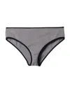 Miu Miu Technical Knit Swimsuit Bottom In Gray