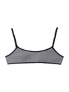 Miu Miu Technical Knit Swimsuit In Gray