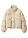 Miu Miu Technical Pongé Down Jacket