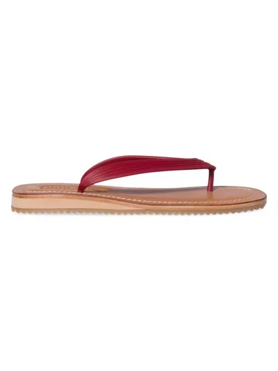 Miu Miu Rubber Thong Sandals Open Toe Design In Multi