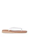 Miu Miu Flip Flop In White