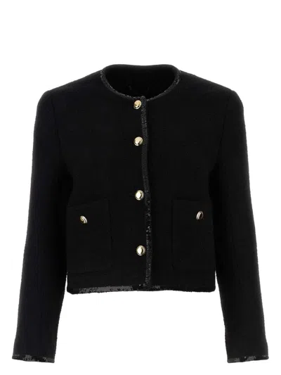 MIU MIU WOMEN'S TWEED BLAZER