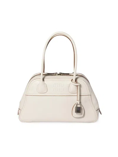 Miu Miu Vivant Nappa Leather Bag In Pattern
