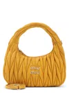 Miu Miu Women's Wander Shoulder Bag In Brown