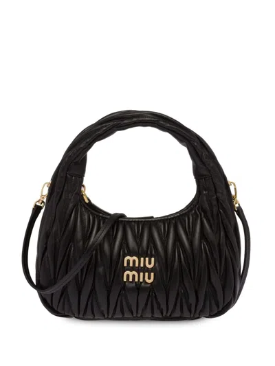 Miu Miu Women Wander Small Leather Handbag