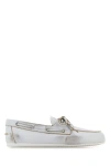 Miu Miu Boat Shoe In White