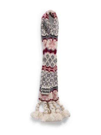 Miu Miu Women's Wool And Cashmere Trick Charm