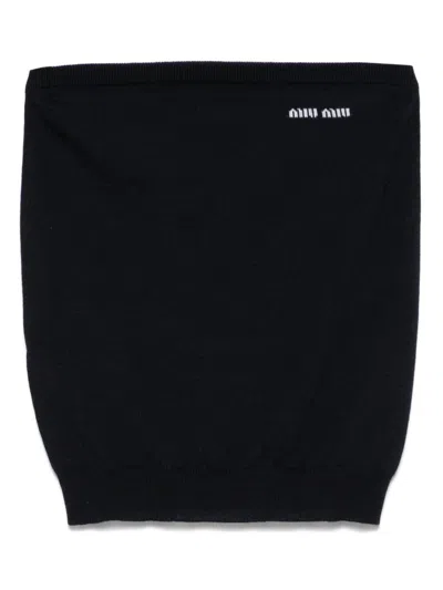Miu Miu Women Wool Tank Top