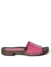 Miu Miu Women Zoccolo Sandalo In Multi