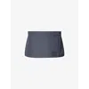 Miu Miu Checked Technical Fabric Mini Skort In Multi