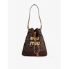 Miu Miu Mini Woven Fabric Bag