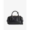 Miu Miu Womens Nero Arcadie Leather Top Handle Bag In Black
