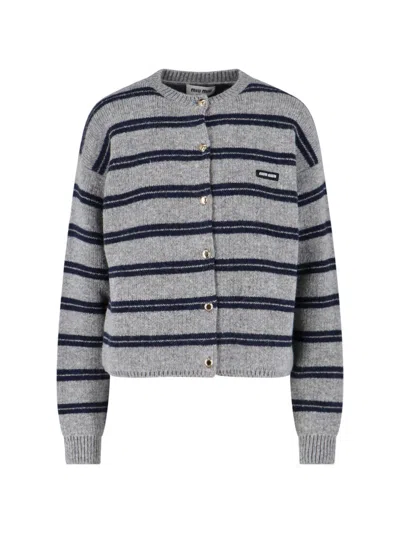 Miu Miu Wool And Cashmere Cardigan