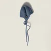 Miu Miu Wool And Cashmere Hat In Blue