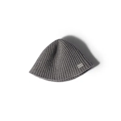 Miu Miu Wool And Cashmere Hat In Grey
