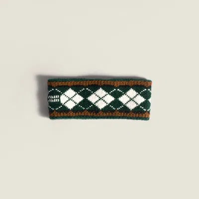 Miu Miu Wool And Cashmere Headband In Multi